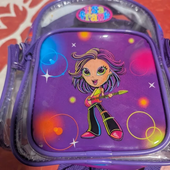 Vintage Lisa Frank Rockstar Mini Backpack - Picture 2 of 7